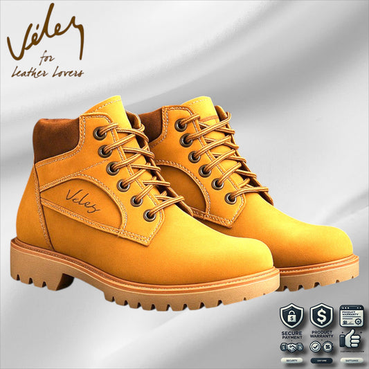 BOTAS VELÉZ UNISEX EN CUERO 100% LEGÍTIMO